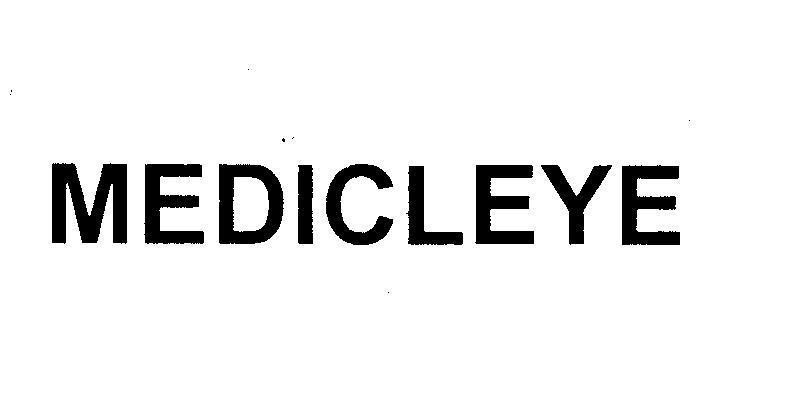 Nhãn hiệu MEDICLEYE  của Công ty cổ phần dược MEDIPHARCO, số đơn 4-2005-10285