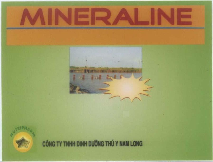 Công ty TNHH thương mại và sản xuất dinh dưỡng thú y Nam Long的MINERALINE NUTRIPHARM NAM LONG 品牌, 申请号 4-2005-10675