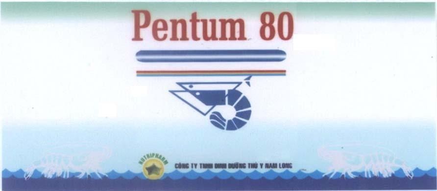 PENTUM 80 NUTRIPHARM NAM LONG, hình PENTUM 80 NUTRIPHARM CONG TY TNHH DINH DUONG THU Y NAM LONG