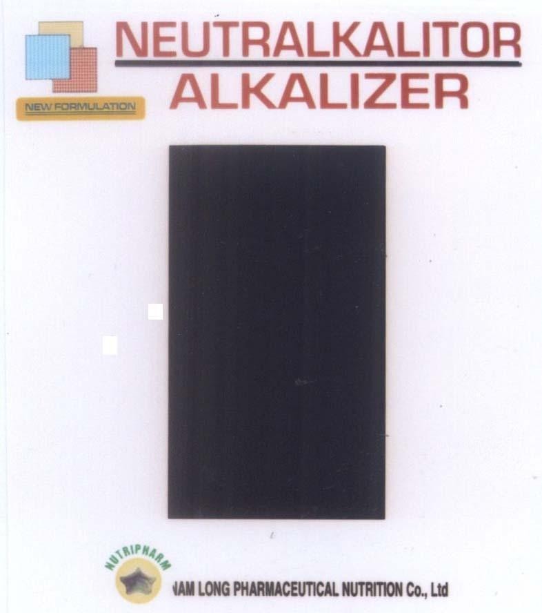 NEUTRALKALITOR ALKALIZER NUTRIPHARM NAM LONG, hình NEUTRALKALITOR ALKALIZER NUTRIPHARM NAM LONG NEW FORMULATION PHARMACEUTICAL NUTRITION CO LTD