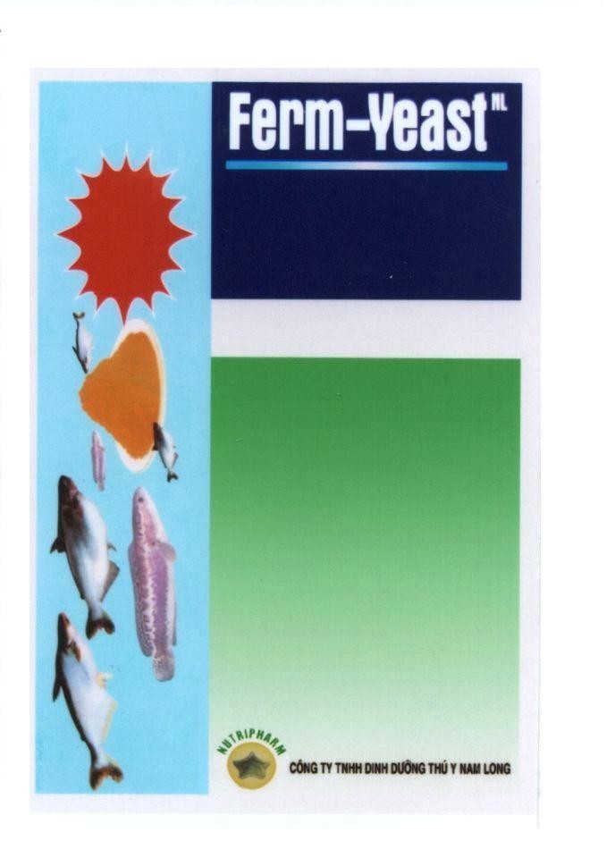 Công ty TNHH thương mại và sản xuất dinh dưỡng thú y Nam Long的FERM-YEAST NL NUTRIPHARM 品牌, 申请号 4-2005-10702