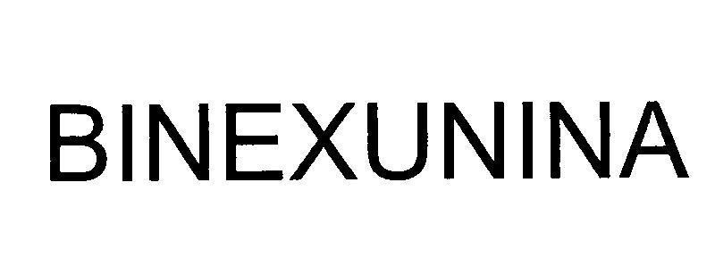 Trademark BINEXUNINA BINEXUNINA of PHARMAMATE INTERNATIONAL CO., LTD, application No 4-2005-13317