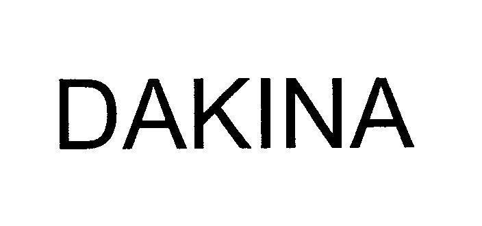Trademark DAKINA  of PHARMAMATE INTERNATIONAL CO., LTD, application No 4-2005-14758
