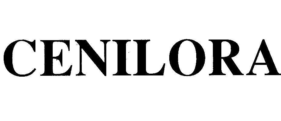 Nhãn hiệu CENILORA  của Công ty cổ phần dược Trung Ương 3, số đơn 4-2005-16104