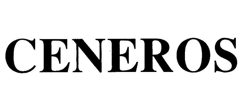 Nhãn hiệu CENEROS  của Công ty cổ phần dược Trung Ương 3, số đơn 4-2005-16107