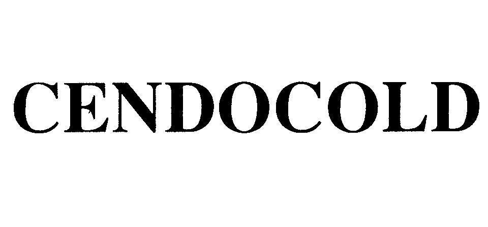 Nhãn hiệu CENDOCOLD  của Công ty cổ phần dược Trung Ương 3, số đơn 4-2005-16111
