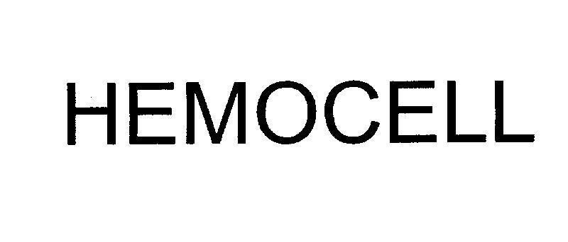 Trademark HEMOCELL  of PHARMAMATE INTERNATIONAL CO., LTD, application No 4-2005-16172