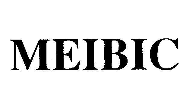 Trademark MEIBIC MEIBIC of CUREWEL INTERNATIONAL CO., LTD, application No 4-2005-17844