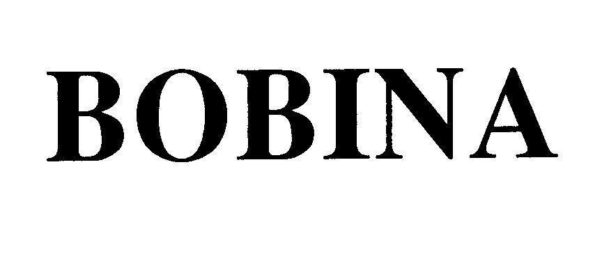 Nhãn hiệu BOBINA  của Công ty cổ phần TANAPHAR, số đơn 4-2006-01068