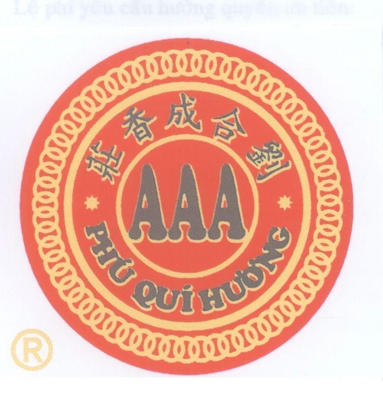 AAA Phú Quí Hương [Lưu Hiệp Thành hương trang], hình AAA PHU QUI HUONG LUU HIEP THANH HUONG TRANG LIU HE CHENG XIANG ZHUANG