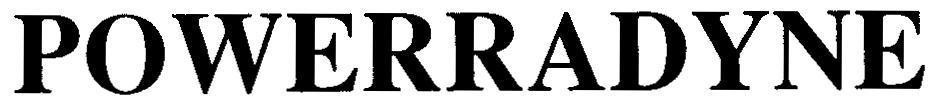 POWERRADYNE POWERRADYNE