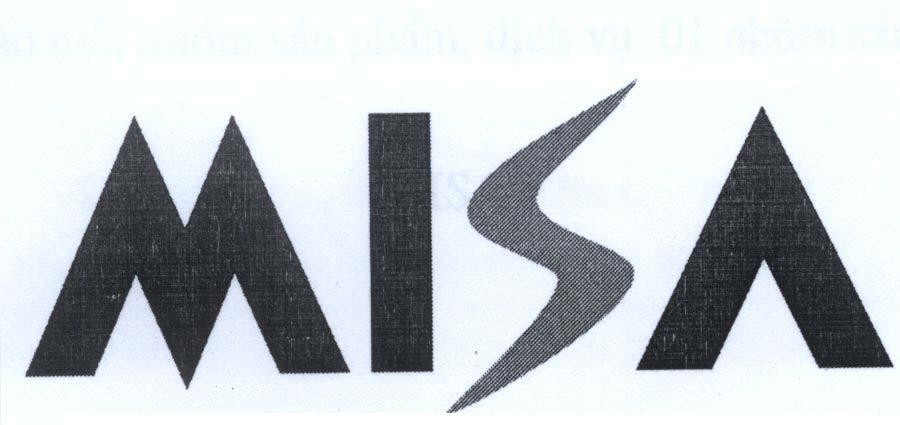 Nhãn hiệu MISA  của Công ty cổ phần MISA, số đơn 4-2006-06226