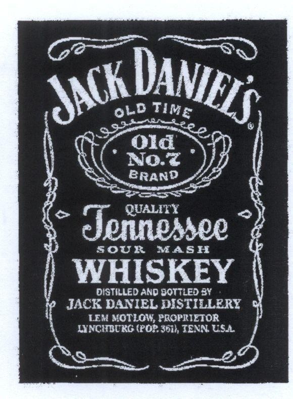 Trademark JACK DANIEL'S OLD TIME WHISKEY SOUR MASH...  of Jack Daniel's Properties, Inc., application No 4-2006-06610