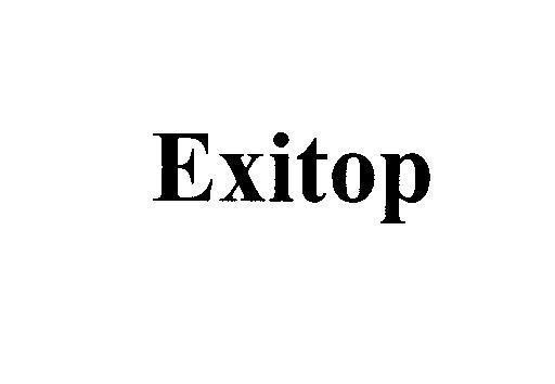 Nhãn hiệu EXITOP  của SRS PHARMACEUTICALS PVT. LTD., số đơn 4-2006-06808