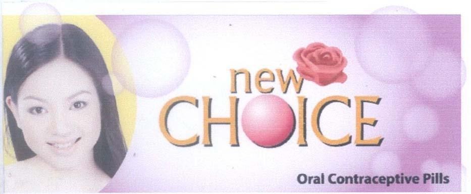 Nhãn hiệu NEW CHOICE ORAL CONTRACEPTIVE PILLS  của DKT INTERNATIONAL, INC., số đơn 4-2006-07490
