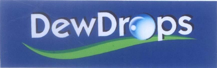 Trademark DEWDROPS, hình DEWDROPS DEW DROPS DEW DR PS of UNIVERSAL ROBINA CORPORATION, application No 4-2006-07773