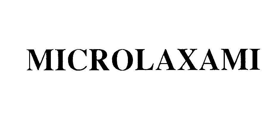 Austin Pharma Specialties CO的MICROLAXAMI MICROLAXAMI品牌, 申请号 4-2006-09684