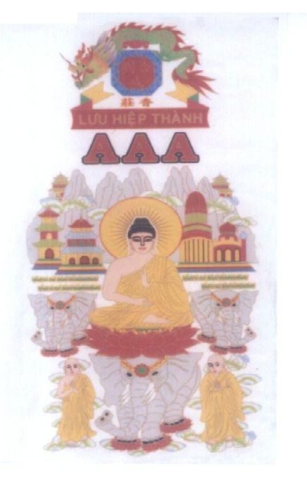Nhãn hiệu AAA Lưu Hiệp Thành [liu he cheng xiang zhuang: lưu hiệp thành hương trang]  của Cơ sở Lưu Hiệp Thành AAA, số đơn 4-2006-10341