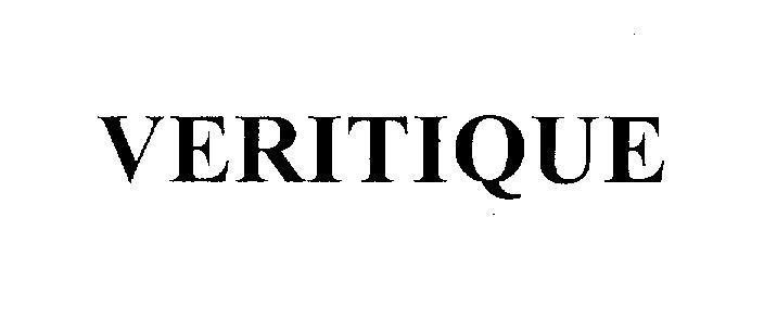 VERITIQUE VERITIQUE