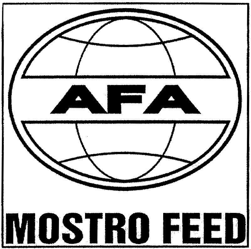Công ty TNHH dinh dưỡng Nhật Bản的AFA MOSTRO FEED 品牌, 申请号 4-2006-12260
