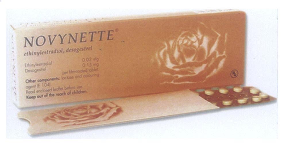 Trademark NOVYNETTE RG  of Chemical Works of Gedeon Richter Plc. (Gedeon Richter Plc.), application No 4-2006-12466