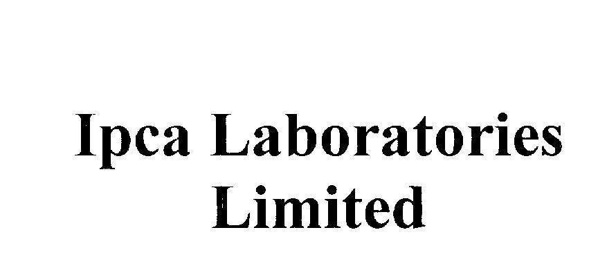Ipca Laboratories Limited的Ipca Laboratories Limited 品牌, 申请号 4-2006-14692
