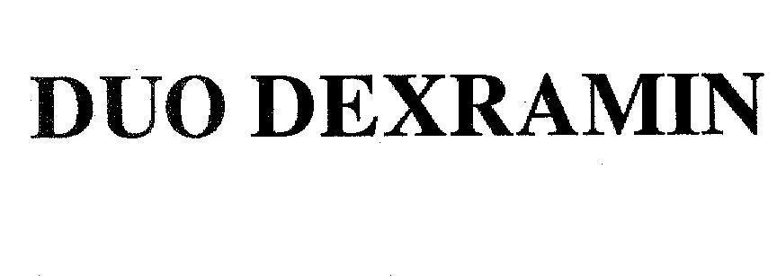Trademark DUO DEXRAMIN DUO DEXRAMIN of Công ty trách nhiệm hữu hạn dược phẩm Tú Uyên, application No 4-2006-16531