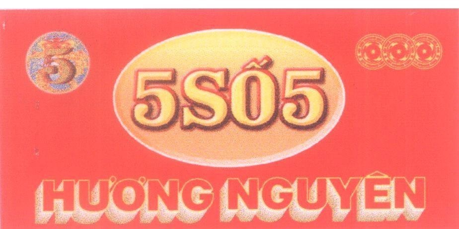 Doanh nghiệp sản xuất và dịch vụ Hương Nguyên的5 Số 5 Hương Nguyên 品牌, 申请号 4-2006-17965