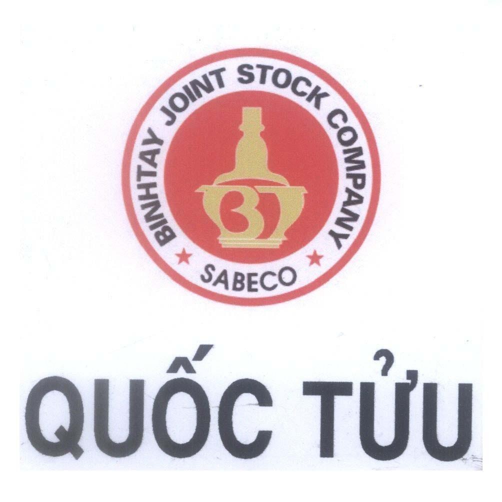 Nhãn hiệu BINHTAY JOINT STOCK COMPANY SABECO Quốc Tửu  của Công ty cổ phần rượu Bình Tây, số đơn 4-2006-20052