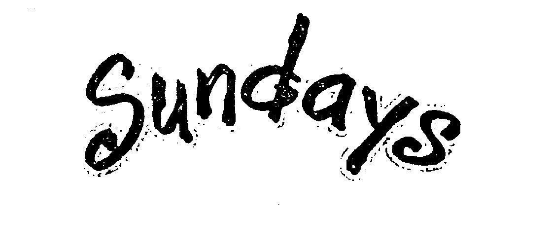 Nhãn hiệu Sundays  của CÔNG TY CỔ PHẦN LIWAYWAY VIỆT NAM, số đơn 4-2006-21262