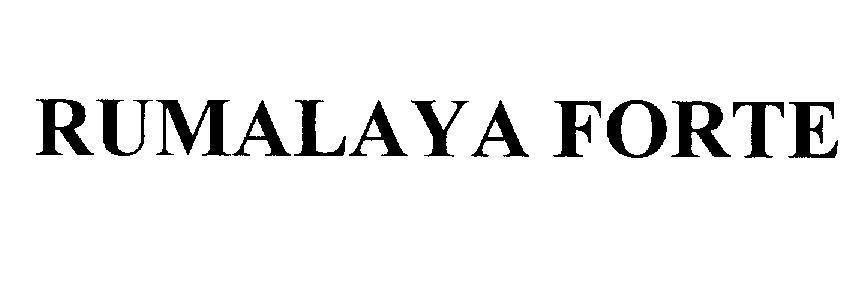 RUMALAYA FORTE 