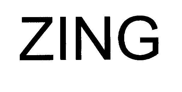 Trademark ZING  of Công ty cổ phần tập đoàn VNG, application No 4-2007-02505