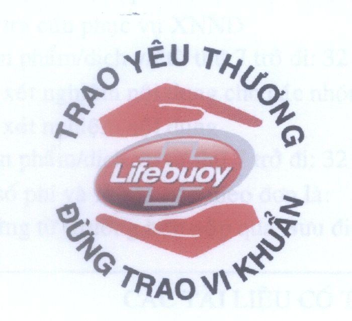 Lifebuoy Trao Yêu Thương Đừng Trao Vi Khuẩn, hình LIFEBUOY TRAO YEU THUONG DUNG TRAO VI KHUAN