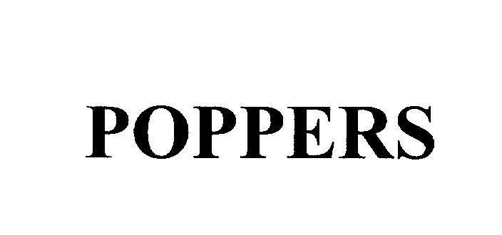 Nhãn hiệu POPPERS POPPERS của UNILEVER N.V., số đơn 4-2007-02680