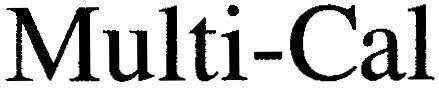 Trademark Multi-Cal  of Haifa Negev Technologies Ltd., application No 4-2007-05189