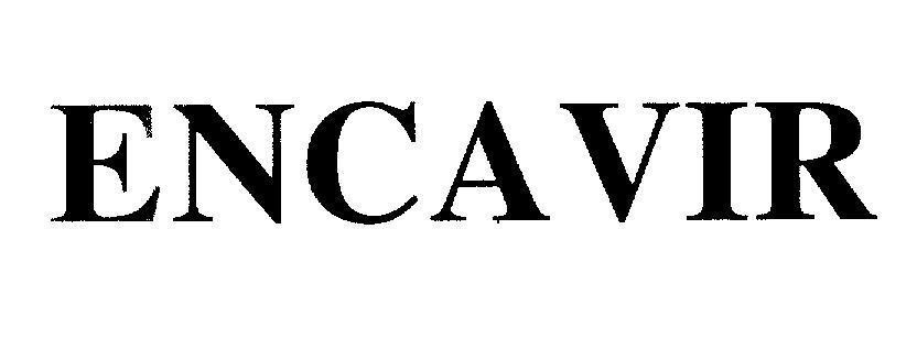 Trademark ENCAVIR ENCAVIR of Công ty TNHH dược phẩm Hồng Hà, application No 4-2007-08001