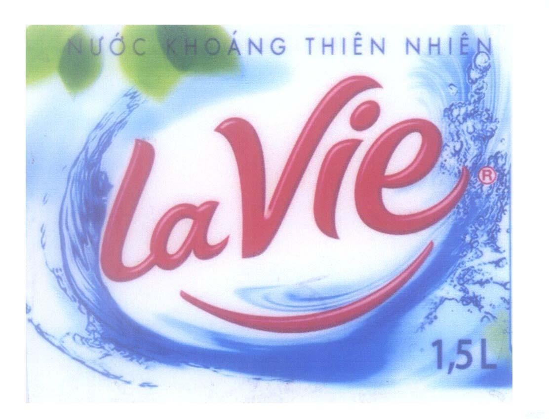 Nhãn hiệu Nước Khoáng Thiên Nhiên LaVie  của Công ty trách nhiệm hữu hạn La Vie, số đơn 4-2007-10937
