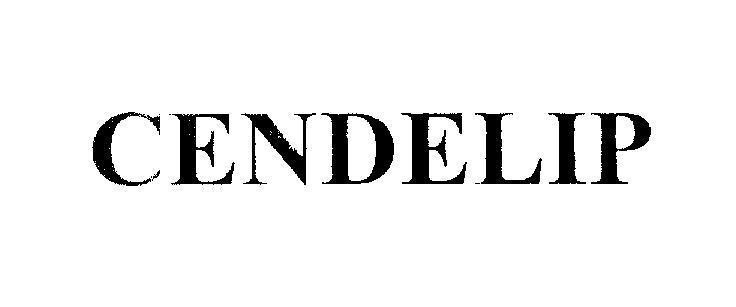 Nhãn hiệu CENDELIP  của Công ty cổ phần dược Trung Ương 3, số đơn 4-2007-11643