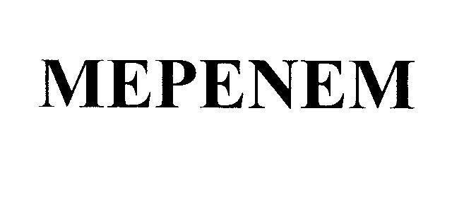 Nhãn hiệu MEPENEM  của Baxter International Inc., số đơn 4-2007-11823