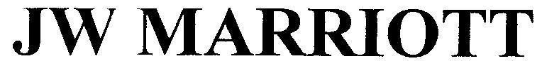 Trademark JW MARRIOTT  of MARRIOTT WORLDWIDE CORPORATION, application No 4-2007-11977