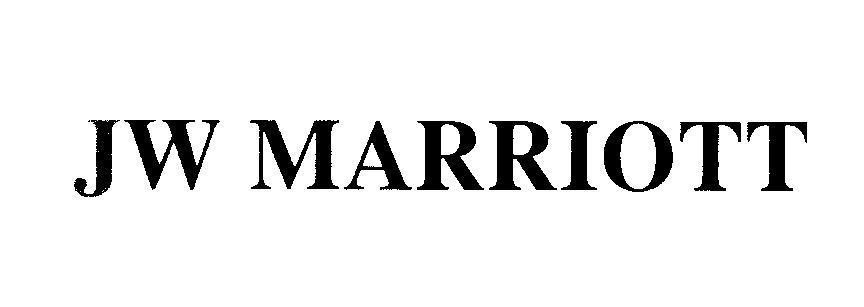 Trademark JW MARRIOTT  of MARRIOTT WORLDWIDE CORPORATION, application No 4-2007-12323