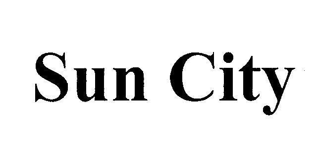 Nhãn hiệu Sun City  của Công ty cổ phần tập đoàn Mặt Trời, số đơn 4-2007-15761