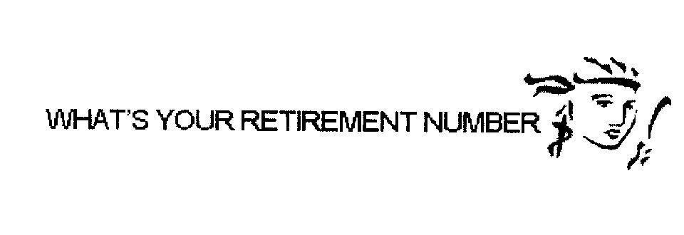 WHAT'S YOUR RETIREMENT NUMBER, hình WHATS YOUR RETIREMENT NUMBER WHAT S