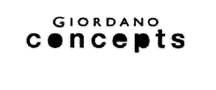 Nhãn hiệu GIORDANO concepts  của Walton International Limited, số đơn 4-2007-18962