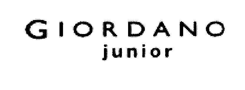 Nhãn hiệu GIORDANO Junior  của Walton International Limited, số đơn 4-2007-18965