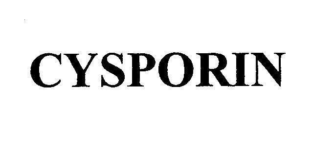 Nhãn hiệu CYSPORIN  của Baxter International Inc., số đơn 4-2007-20430