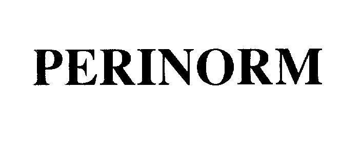 Ipca Laboratories Limited的PERINORM PERINORM品牌, 申请号 4-2007-21054