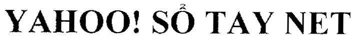 Nhãn hiệu YAHOO! Sổ Tay Net  của Yahoo Inc., số đơn 4-2007-21112