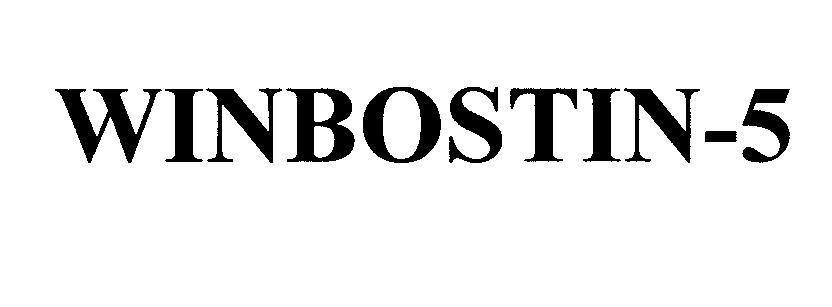 Nhãn hiệu WINBOSTIN-5 WINBOSTIN 5 của WINDLAS BIOTECH LIMITED, số đơn 4-2007-21645