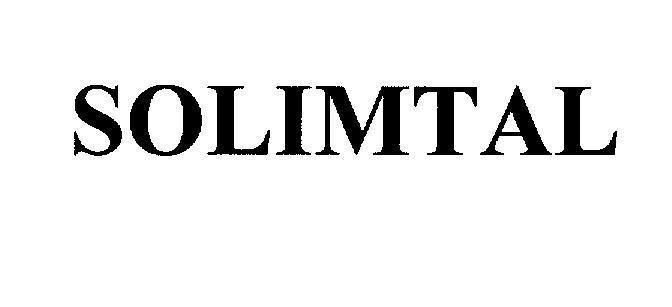 WINDLAS BIOTECH LIMITED的SOLIMTAL SOLIMTAL品牌, 申请号 4-2007-22679